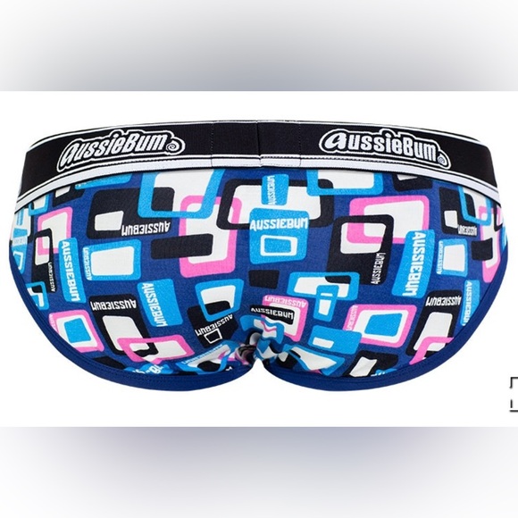 Aussiebum Wonderjock Maze Runner Black M 32-34” - Picture 4 of 4